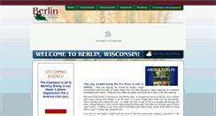 Desktop Screenshot of cityofberlin.net